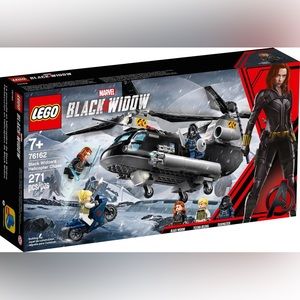 Black Widow Helicopter Lego Set